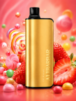 Strawberry Candy – Alibarbar 9000 Puffs Disposable Vape 🍓🍬 Sweet Classic Flavor - Image 2