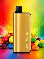 Skittles–Alibarbar 9000 Puffs Disposable Vape 🍬 Rainbow Candy Fruit Flavor - Image 2