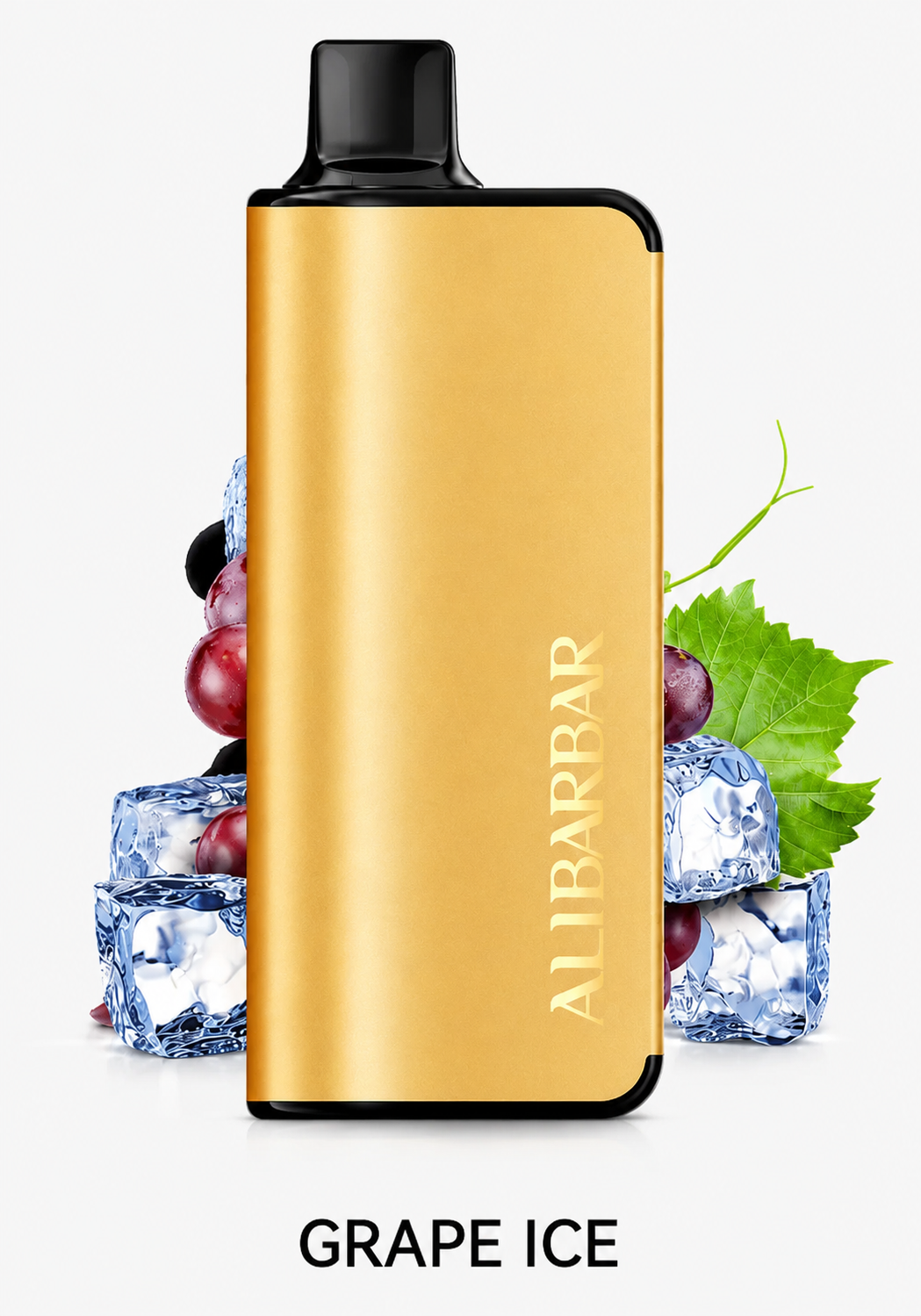 11a0c01f5080d022f76b3d6492946d91 Grape Ice – Alibarbar 9000 Puffs Disposable Vape 🍇❄️ Icy Grape Freshness - Image 1