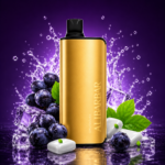 Grape Bubble Gum – Alibarbar 9000 Puffs Disposable Vape 🍇🍬 Sweet Nostalgic Flavor - Image 2