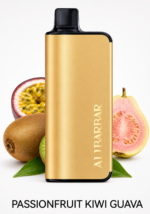 Passionfruit Kiwi Guava–Alibarbar 9000 Puffs Disposable Vape 🌴 Exotic Tropical Blend