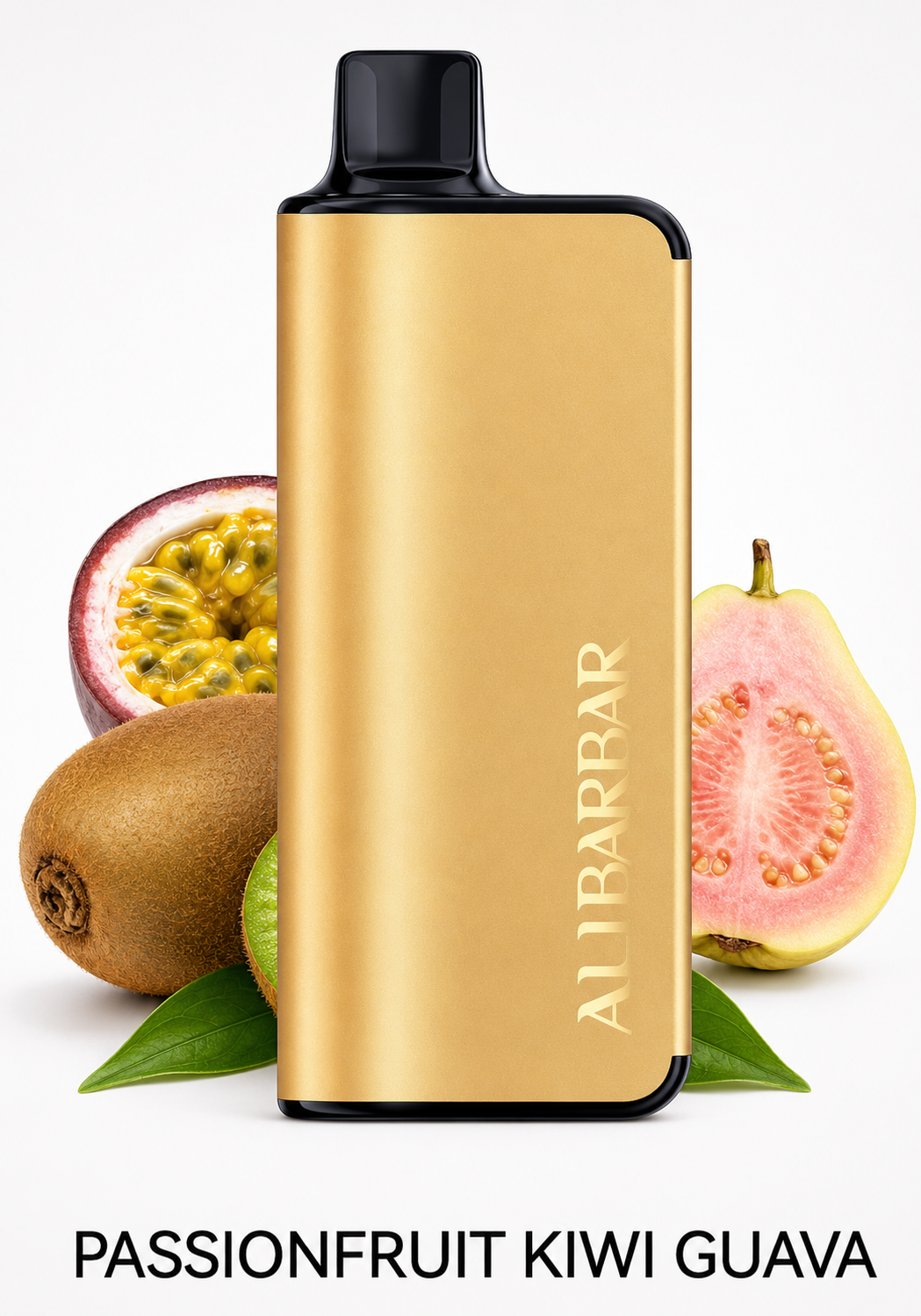82d581d66eb7af2a764f3d3d57239417 Passionfruit Kiwi Guava–Alibarbar 9000 Puffs Disposable Vape 🌴 Exotic Tropical Blend - Image 1