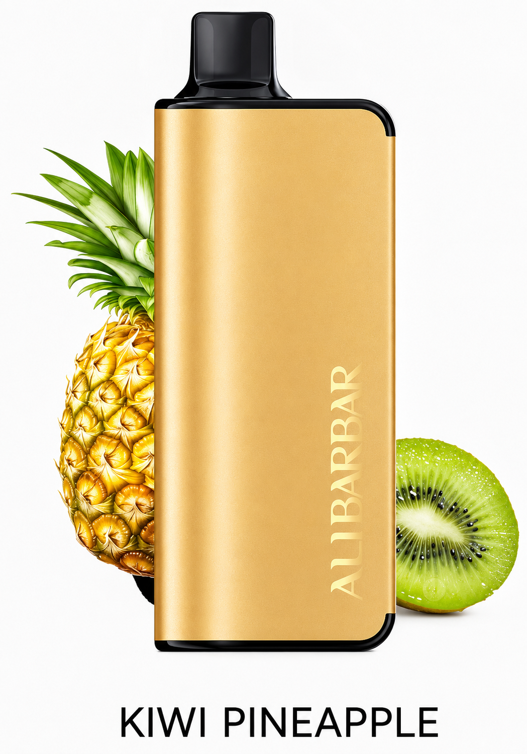 a9ec892ca6302687bf5b3788e529d76e Kiwi Pineapple – Alibarbar 9000 Puffs Disposable Vape 🥝🍍 Sweet & Zesty - Image 1