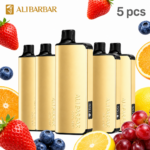Alibarbar 9000 Puffs Disposable Vape – 5 Pack Mystery Box 🎁 Random Flavors