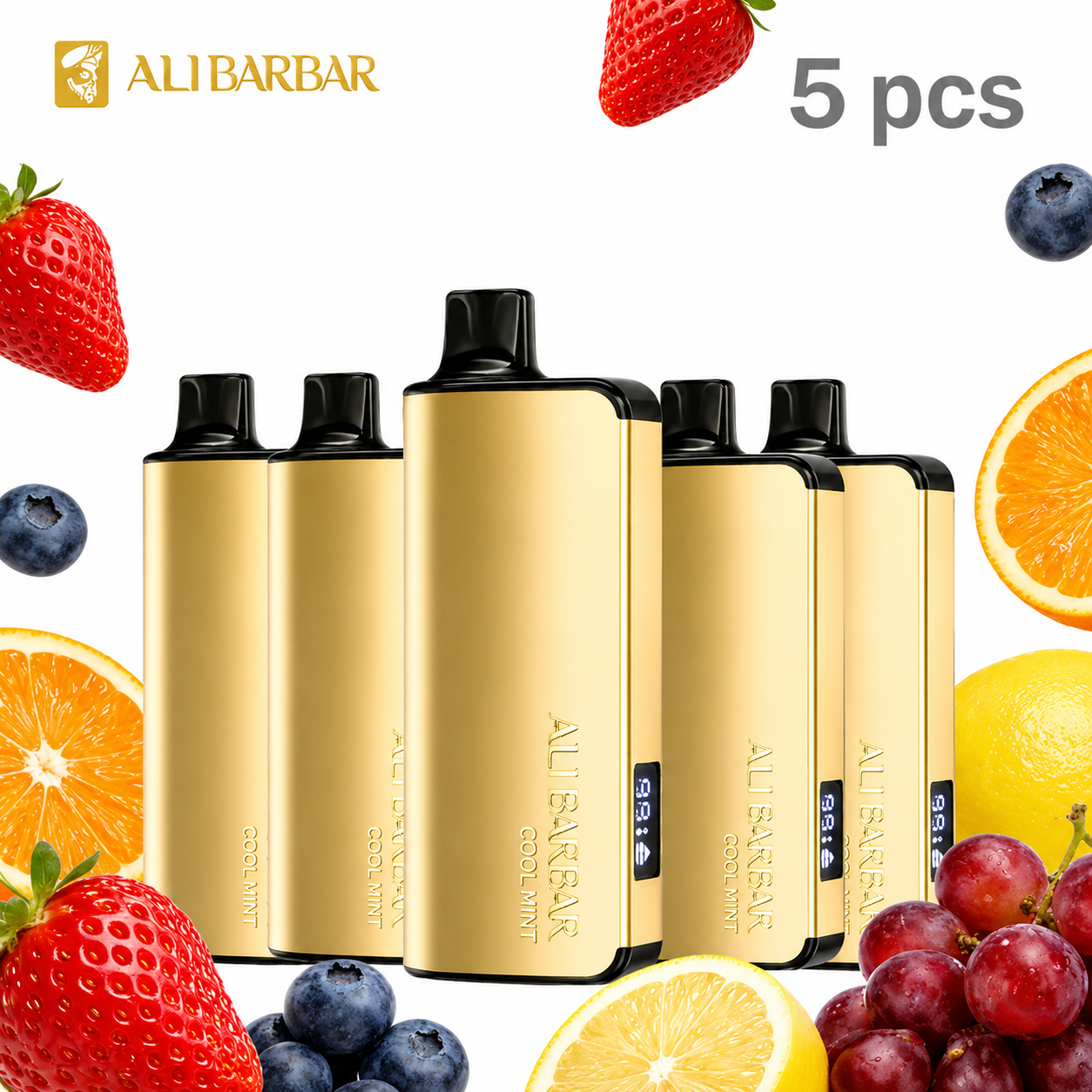 d2387ac07cc637c48fa0eb5556a39f12 Alibarbar 9000 Puffs Disposable Vape – 5 Flavors Bundle Pack 🌈 Better Value, More Choice - Image 1