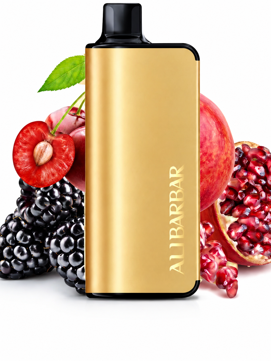ff1ace438ebb51a10ff644fb22eb1aad Blackberry Pomegranate Cherry–Alibarbar 9000 Puffs Disposable Vape 🍒🍇 Premium Berry Blend - Image 1